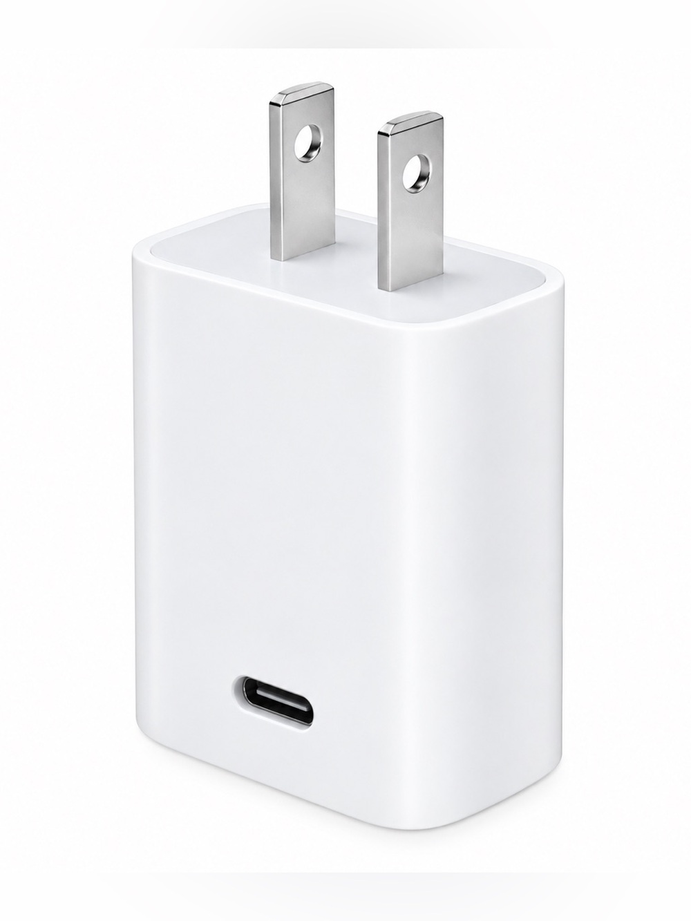 20W USB-C Power Adapter Fast Charging Wall Charger Type-C White